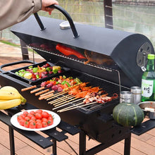 Load image into Gallery viewer, Homeuse Charcoal BBQ Grill 7pcs set + 3kg Carbon
