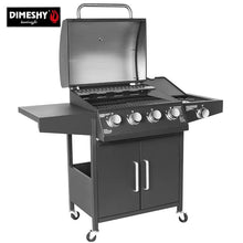 Load image into Gallery viewer, Gas 4+1 burner BBQ Grill DIMESHY
