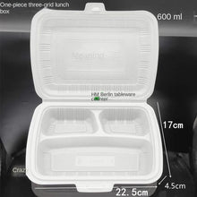 Load image into Gallery viewer, Disposable plastic lunch box 280ml 350ml 400ml 450ml 600ml 800pcs in a box
