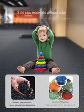 Load image into Gallery viewer, High quality composite rubber tiles for gym use 1m*1m
