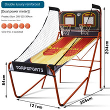 Load image into Gallery viewer, Electric Basketball Shoot Game Machine Arcade Basketball
