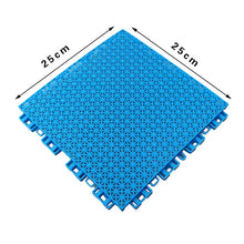 Load image into Gallery viewer, Floating floor basketball court Kindergarten outdoor playground Outdoor non-slip rubber track plastic mesh assembly floor mat
