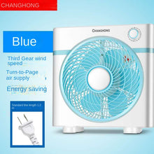 Load image into Gallery viewer, Box Fan 10inch 205 blue

