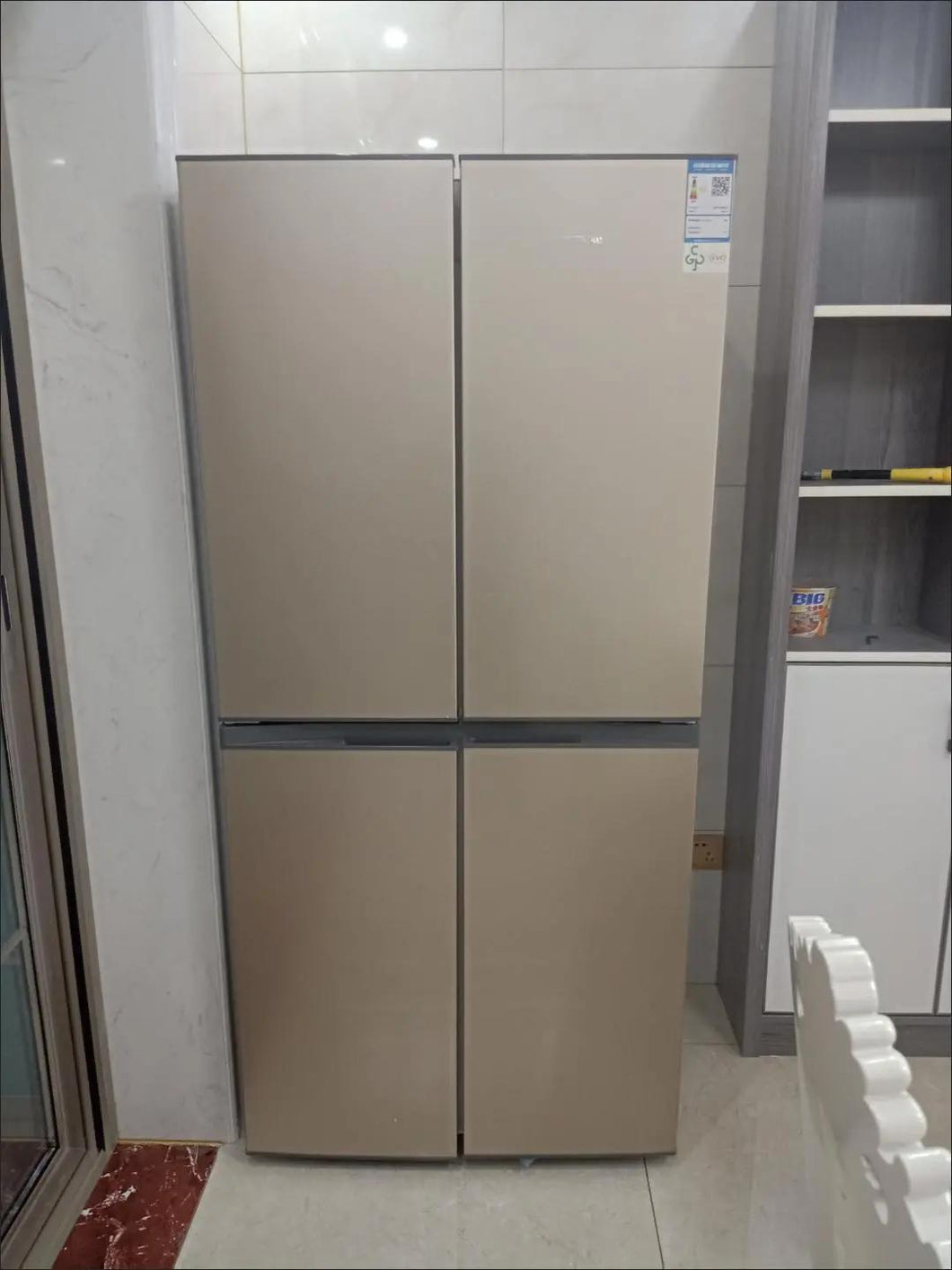HYUNDAI Refrigerator 360L cross 4 doors no frost HYUNDAI360L