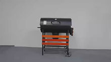 Load and play video in Gallery viewer, Outdoor Garden charcoal BBQ grill SCB-23 with Electric grill fork
