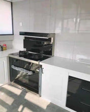 Load image into Gallery viewer, Sunpentown  900mm Roast and Steam Oven cabinet integrated gas stove range hood

