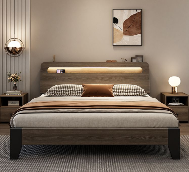 solid wood bed BXL02