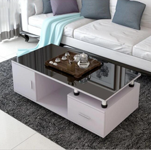Load image into Gallery viewer, Modern Wood TV Stand+Coffee Table THZ01
