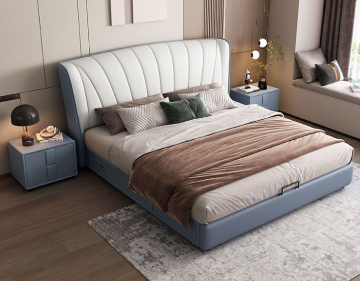 Leather Bed HY07