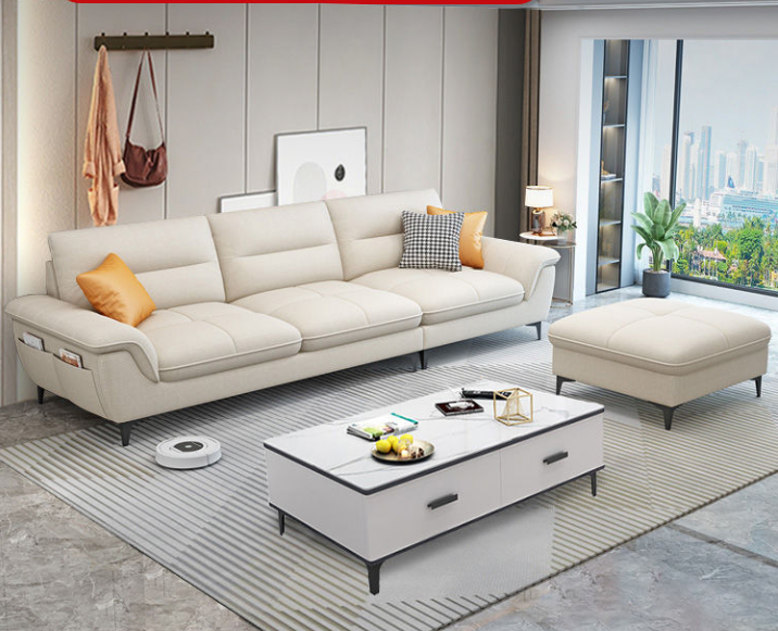 Simple Modern Washable Detachable Fabric Sofa FEZ01