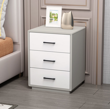 Load image into Gallery viewer, 3 drawer MDF Nightstand Bedside Table XD02
