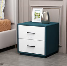 Load image into Gallery viewer, 2 drawer MDF Nightstand Bedside Table XD03
