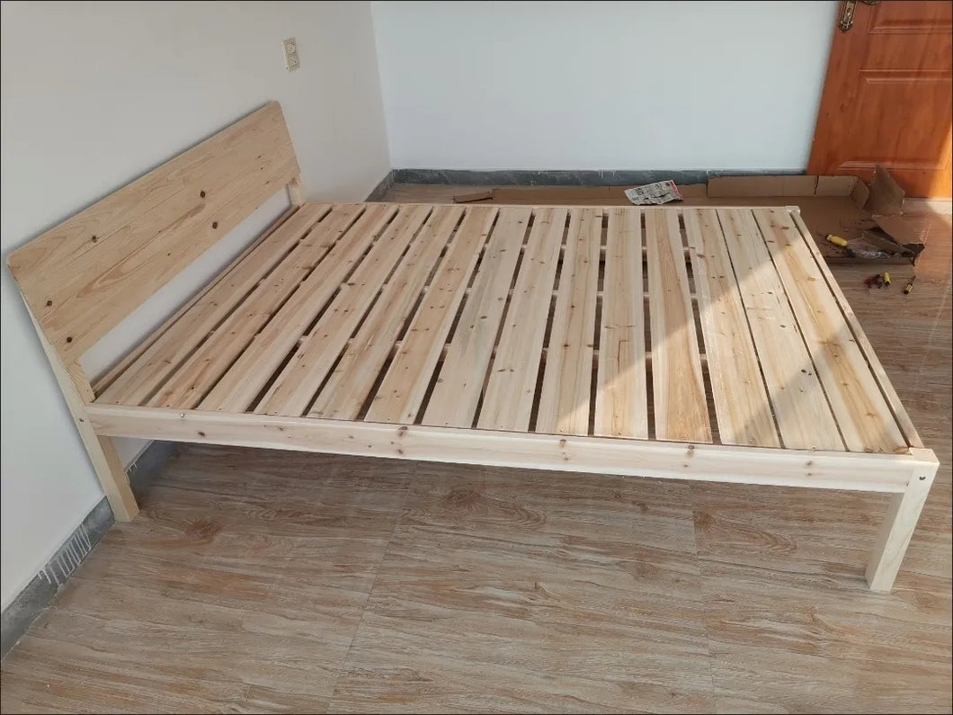 solid wood bed JSYJ01