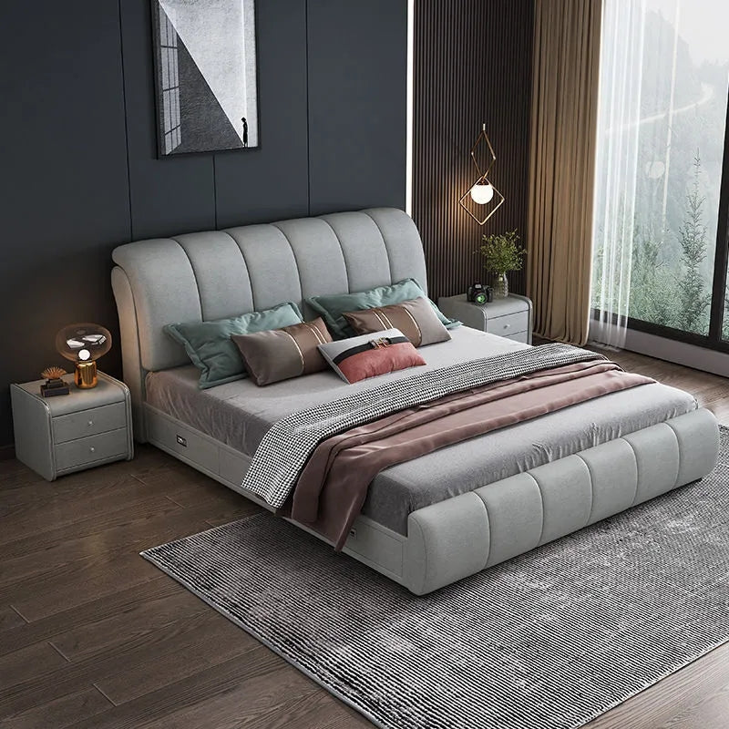 Leather Bed HY14