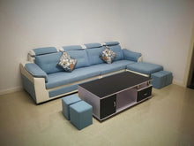 Load image into Gallery viewer, Simple Modern Washable Detachable Fabric Sofa FLA01
