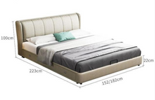 Load image into Gallery viewer, Leather Bed HY08
