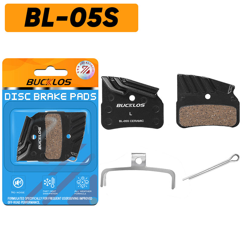 BUCKLOS Mountain Bike Brake Pads Ceramic Cooling Disc Brake Pads N03A/N04C/L05A/J04C