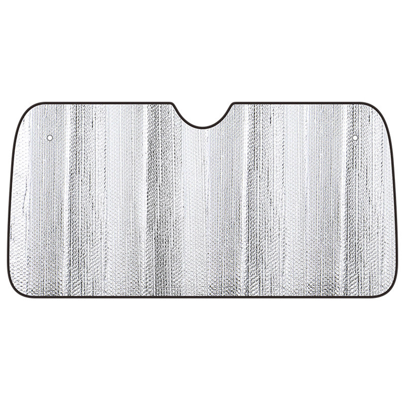 Car Front Sunshade Heat Insulation Film Interior Front and Rear Windshield Sunshade Curtain Aluminum Foil Car Sunshade Panel