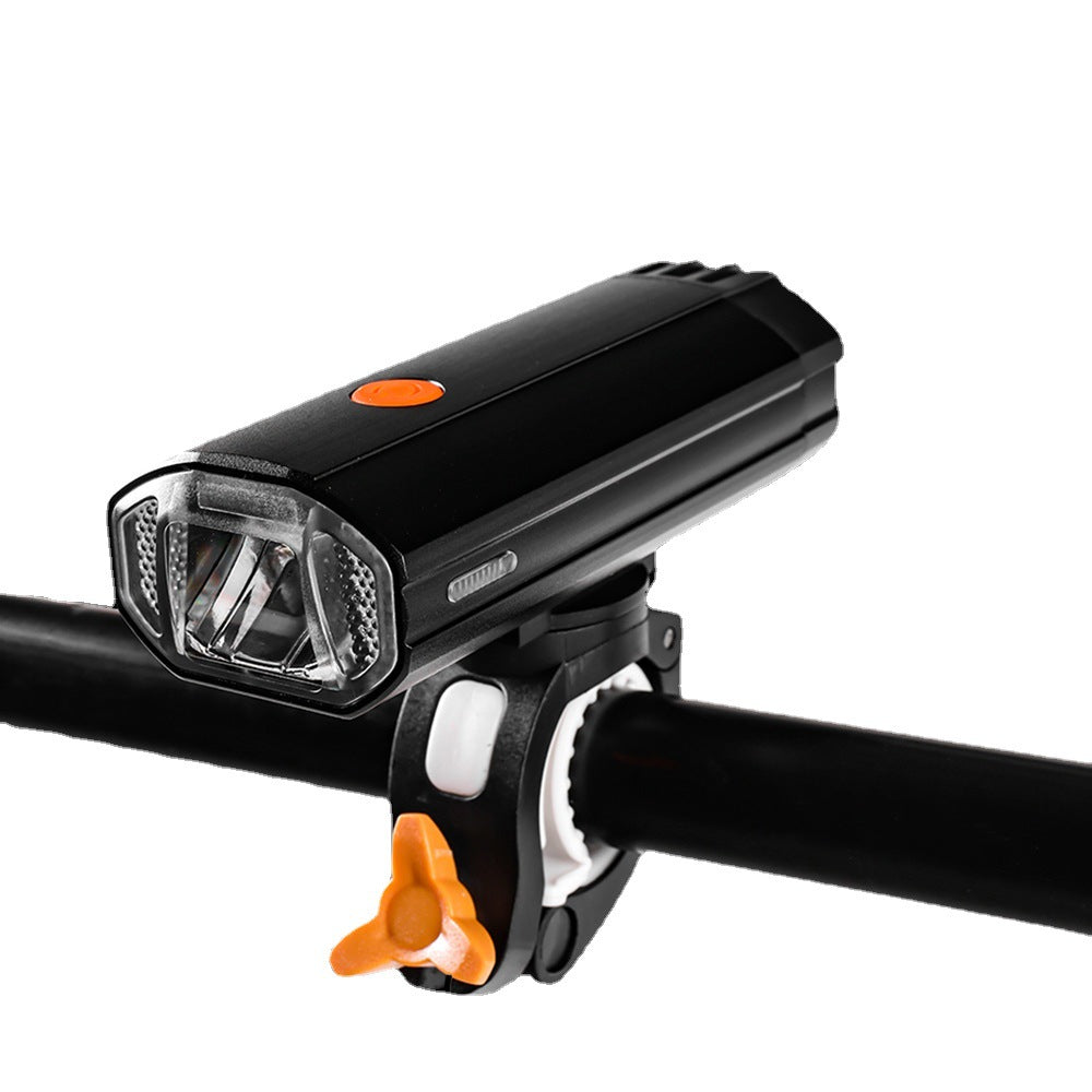 Bicycle Light Cycling Fixture USB Charging Aluminum Alloy Torch Highlight XPG Mountain Bike Headlight