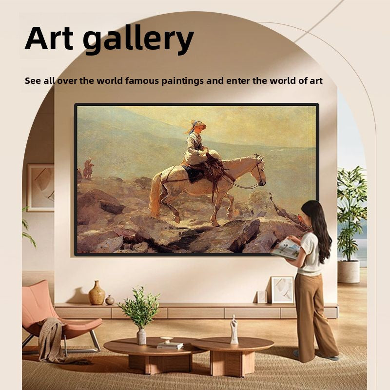 TV 4K Ultra HD Wallpaper Art TV Projection Home LCD TV Ultra-Thin