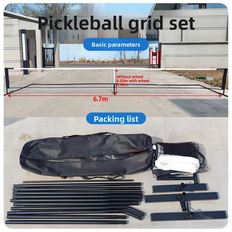 Pickleball Net Frame Portable Pickleball Net Standard Sports Professional Indoor Outdoor Simple Tennis Movable
