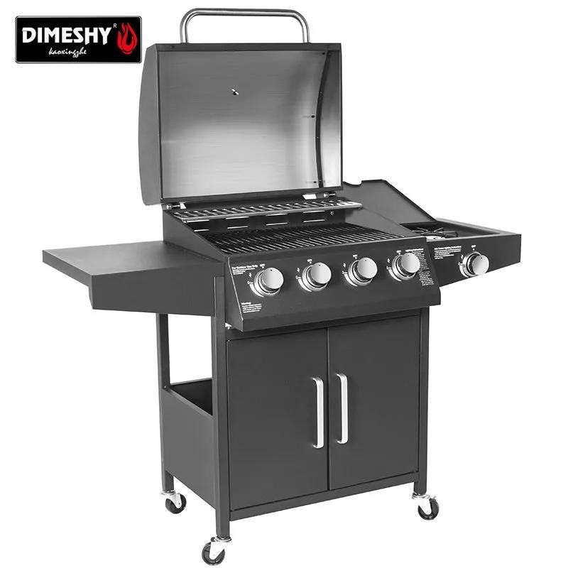 Gas 4+1 burner BBQ Grill DIMESHY