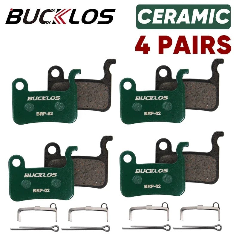 BUCKLOS Mountain Bike Cooling Pads A01S Ceramic Resin Brake Pads M06/M07 Disc Brake Blocks