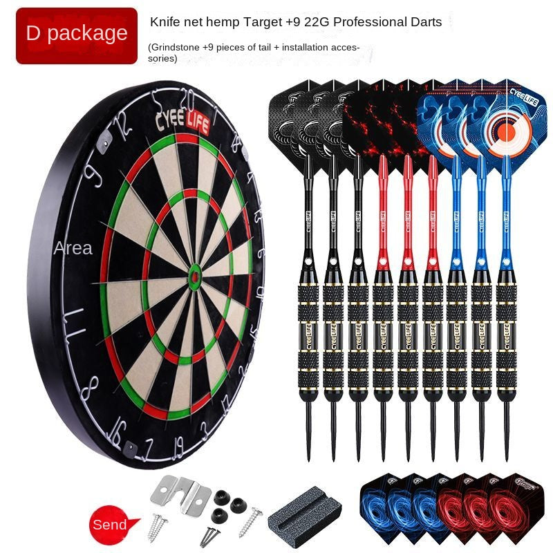 Cyeelife Blade Net Target Darts Set Professional Competition Adult Entertainment Level Thickened Flying Target Plate