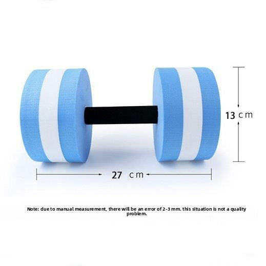 Water Dumbbell EVA Dumbbell Water Floating Round Buoyancy Dumbbell Aqua Dumbbell Postoperative Rehabilitation