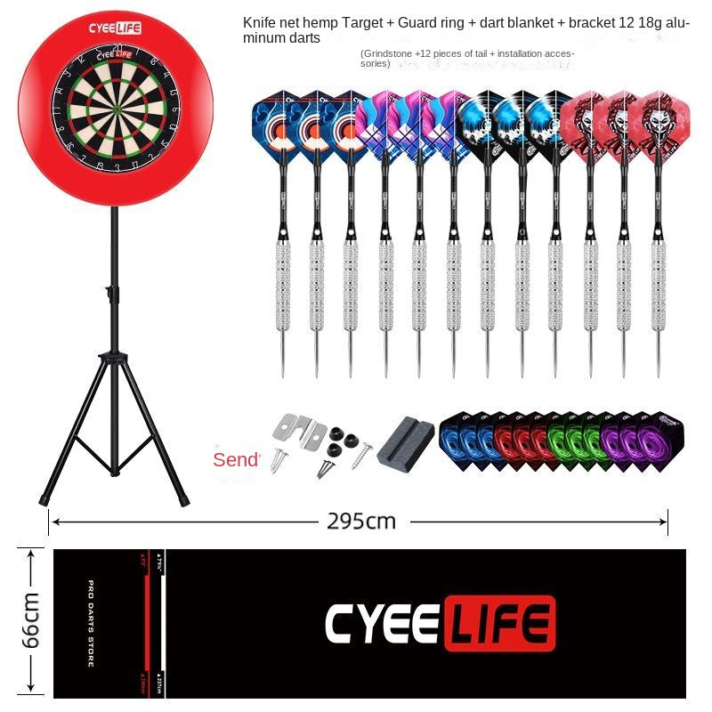 Cyeelife Blade Net Target Darts Set Professional Competition Adult Entertainment Level Thickened Flying Target Plate