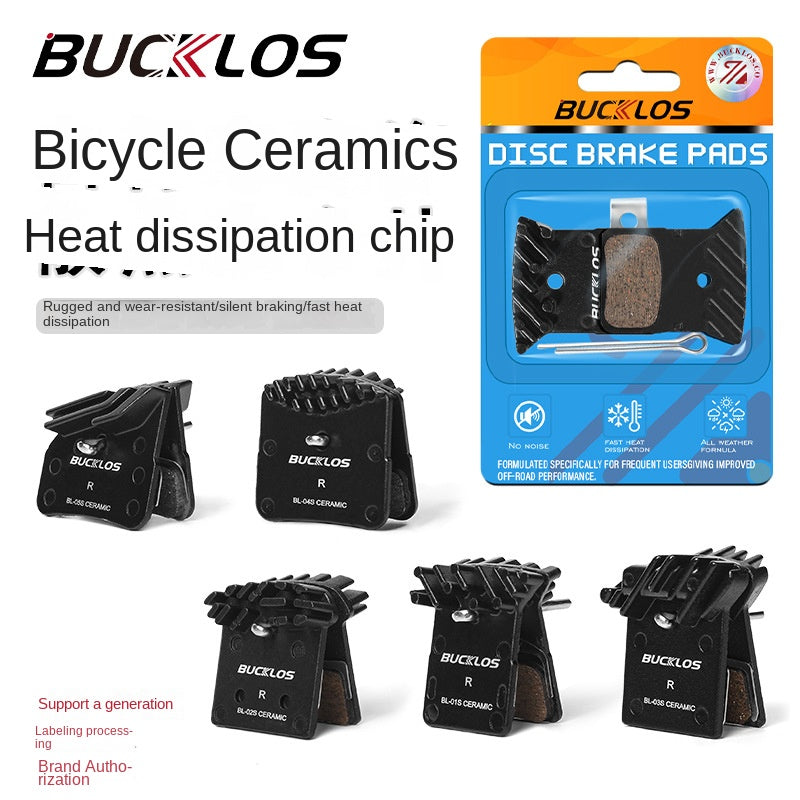 BUCKLOS Mountain Bike Brake Pads Ceramic Cooling Disc Brake Pads N03A/N04C/L05A/J04C