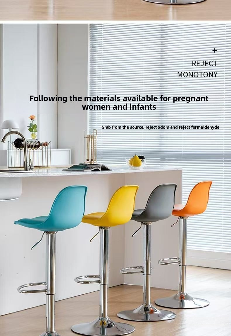 Bar Light Luxury Lifting Rotating Modern Simple Home Kitchen Island Dining Chair Office Bar Bar Chair Quiet Bar Swivel Chair