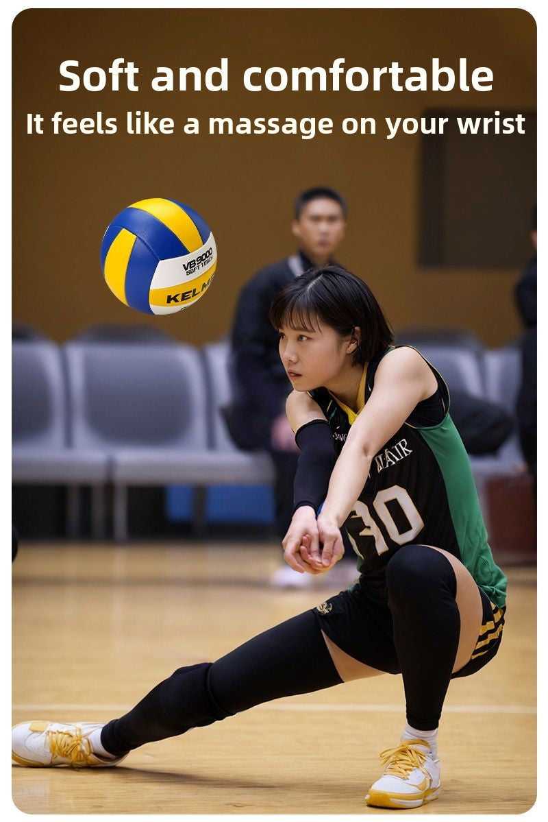 Kalmei Volleyball for Middle School Entrance Exam Students, Hard Volleyball for Elementary and Middle School Students, Competition Size 5, Standard Sports Exam Training