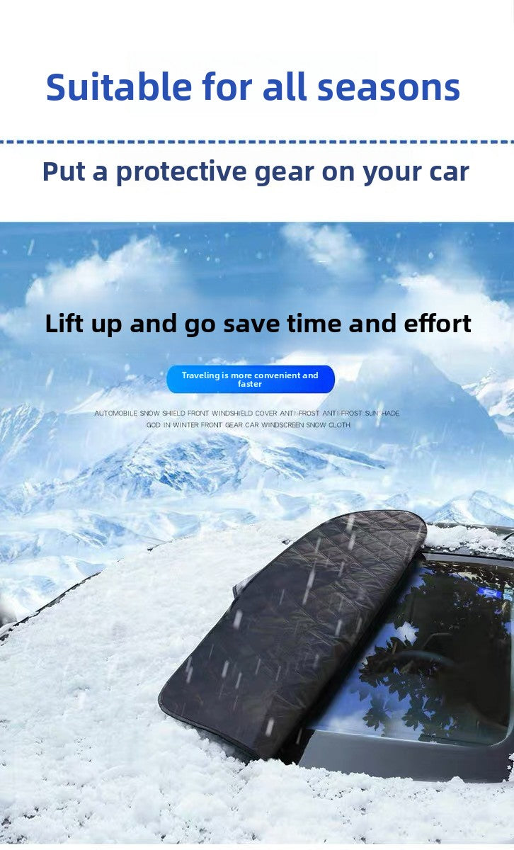 Car Sunshade Sun Protection Heat Insulation Car Cover Half Cover Car Sunshade Sun Protection Clothing Sunshade