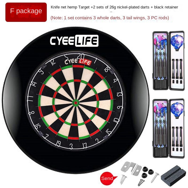 Cyeelife Blade Net Target Darts Set Professional Competition Adult Entertainment Level Thickened Flying Target Plate