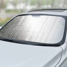 Car Sunshade Summer Heat Insulation Retractable Sunshade Aluminum Foil 140x70 Sunshade Umbrella Sun Protection