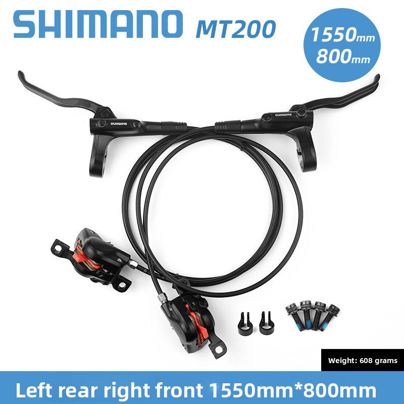 SHIMANO MT200 Oil Disc Bicycle Oil Brake Mountain Bike Hydraulic Brake Disc Brake