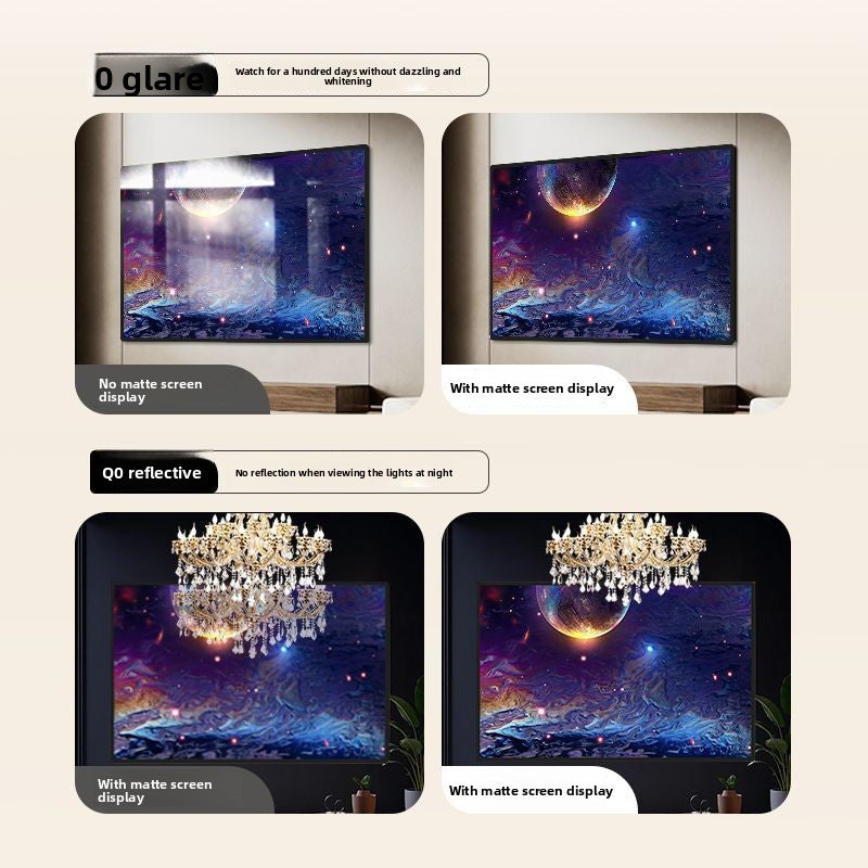 TV 4K Ultra HD Wallpaper Art TV Projection Home LCD TV Ultra-Thin