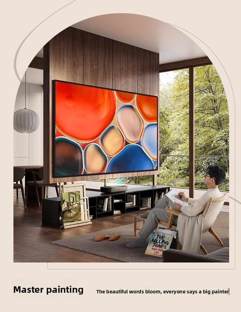 TV 4K Ultra HD Wallpaper Art TV Projection Home LCD TV Ultra-Thin