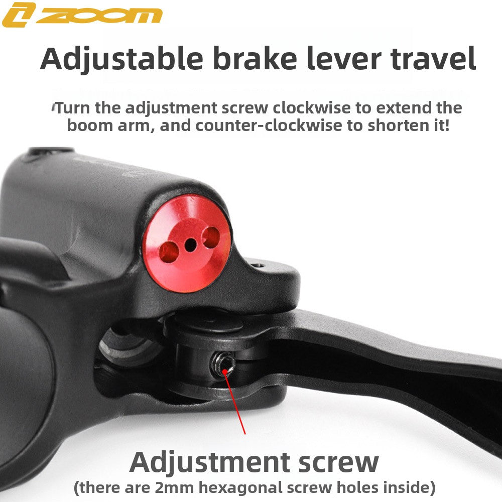 ZOOM HB875 Oil Brake Mountain Bike Oil Disc Hydraulic Disc Brake Bicycle Oil Tube Brake MT200
