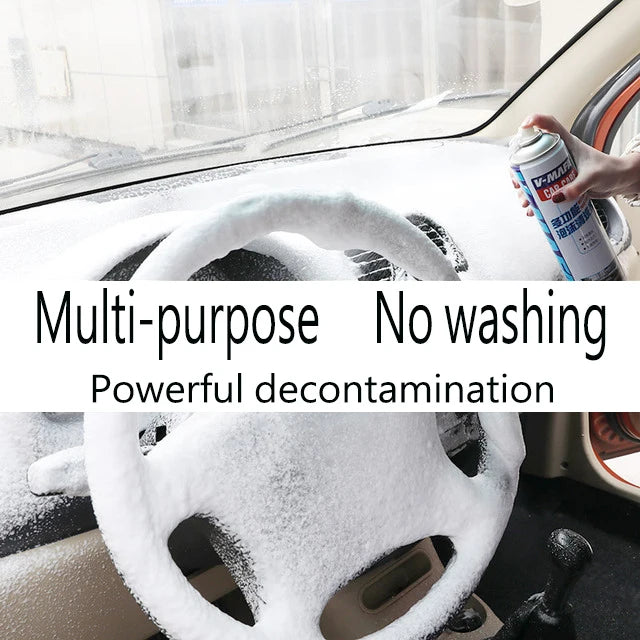 Private Label Multi-purpose Foam Cleaner Spray 650ML Car Foam Agent Deep Cleaning Foam Car Leather Care Cleaner