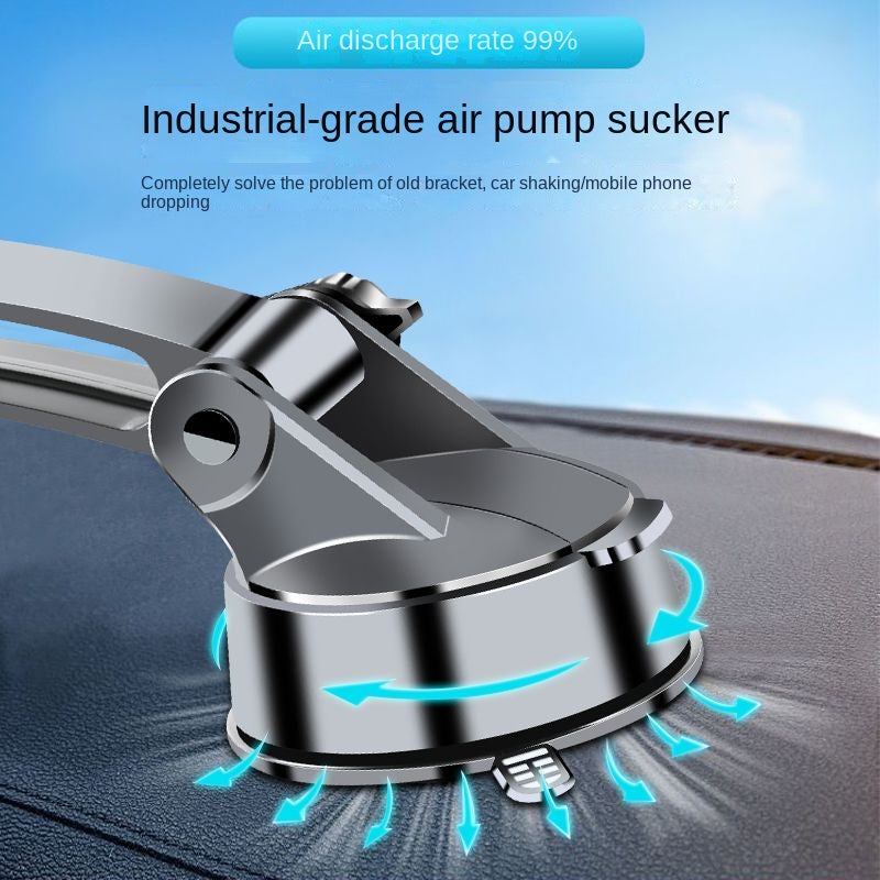 2024 New Car Phone Holder Suction Cup Dashboard Retractable Car Navigation Mobile Phone Stand