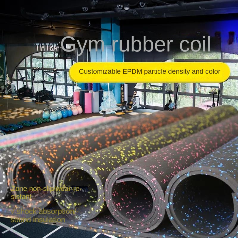 Gym rubber roller graphic design