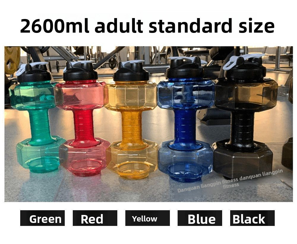 Creative Dumbbell Fitness Water Dumbbell Water-filled Dumbbell Portable Water-injection Dumbbell Plastic Weight Adjustable Water-filled Sand-filled