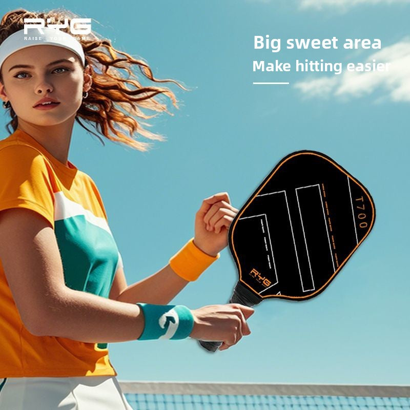Pickleball Racket Carbon Fiber T700 Ink Yun Glossy Professional Competition Grade Sports Training Pickleball