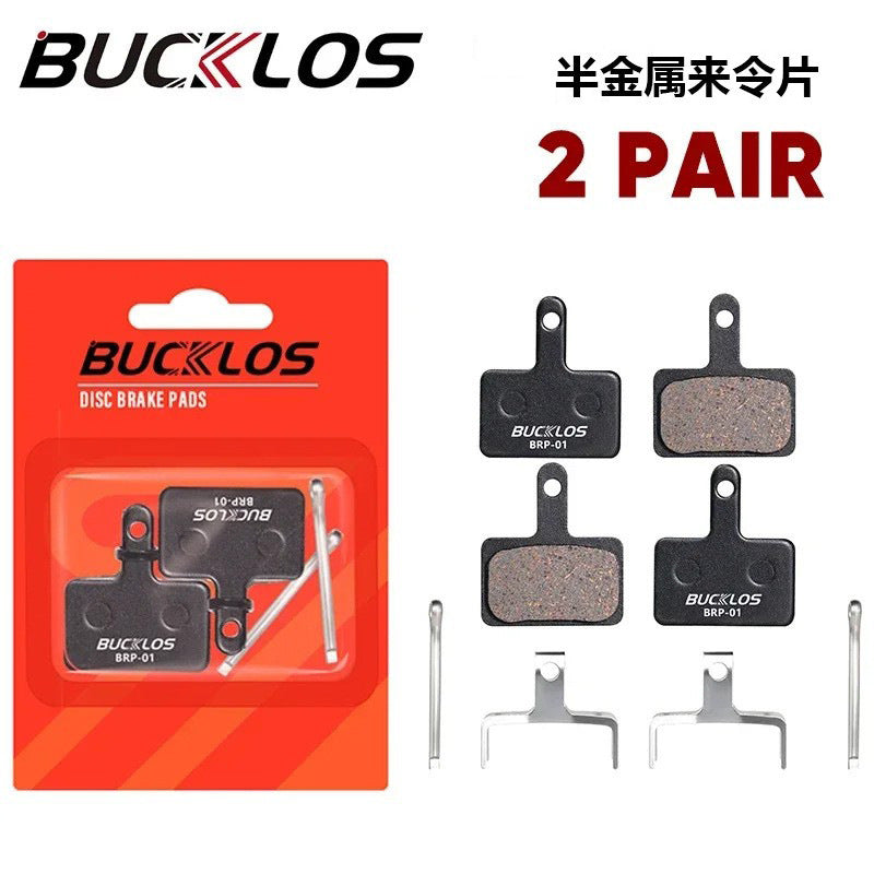 BUCKLOS Mountain Bike Cooling Pads MT200 Ceramic Resin Brake Pads B01S/B03S/B05S