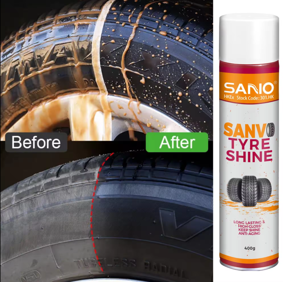 Tire Cleaner Wheel And Wax Shine Best for Brown Tires To Remove Browning The Car Bleche Tire Cleaner