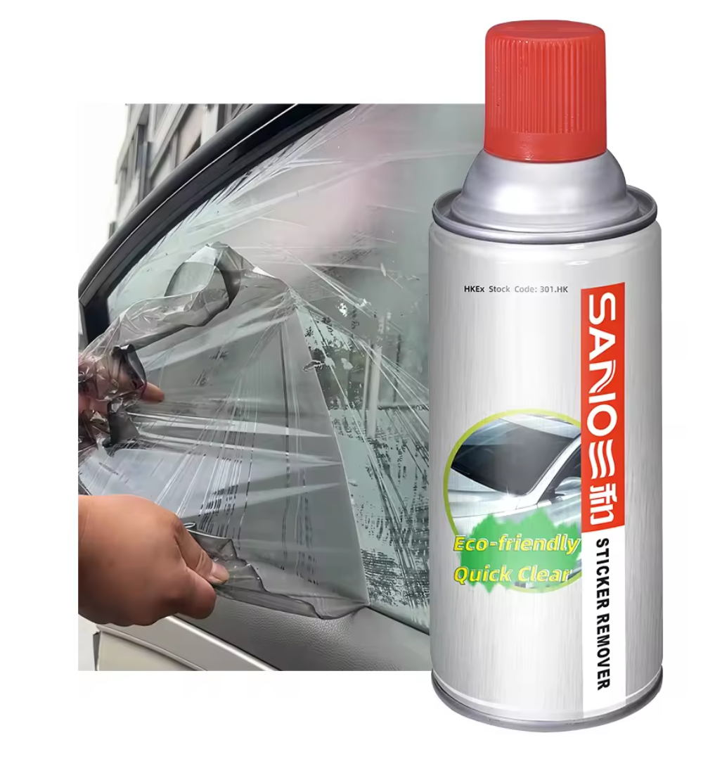 Tape and adhesive remover spray manufacturer high quality adhesive remover aerosol efficiently for car care tape remove