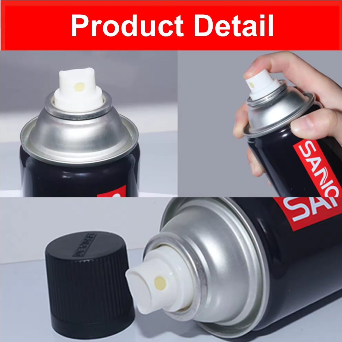 400ml High quality car care products car body cleanings aerosol spray best car wash products pitch cleaner