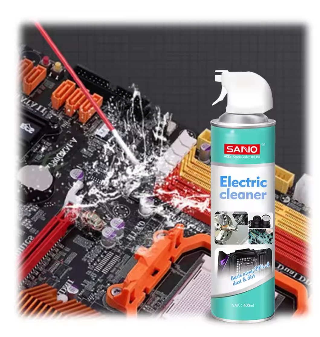 Car cleaner high quality manufacturer Sanvo electrical contact cleaner